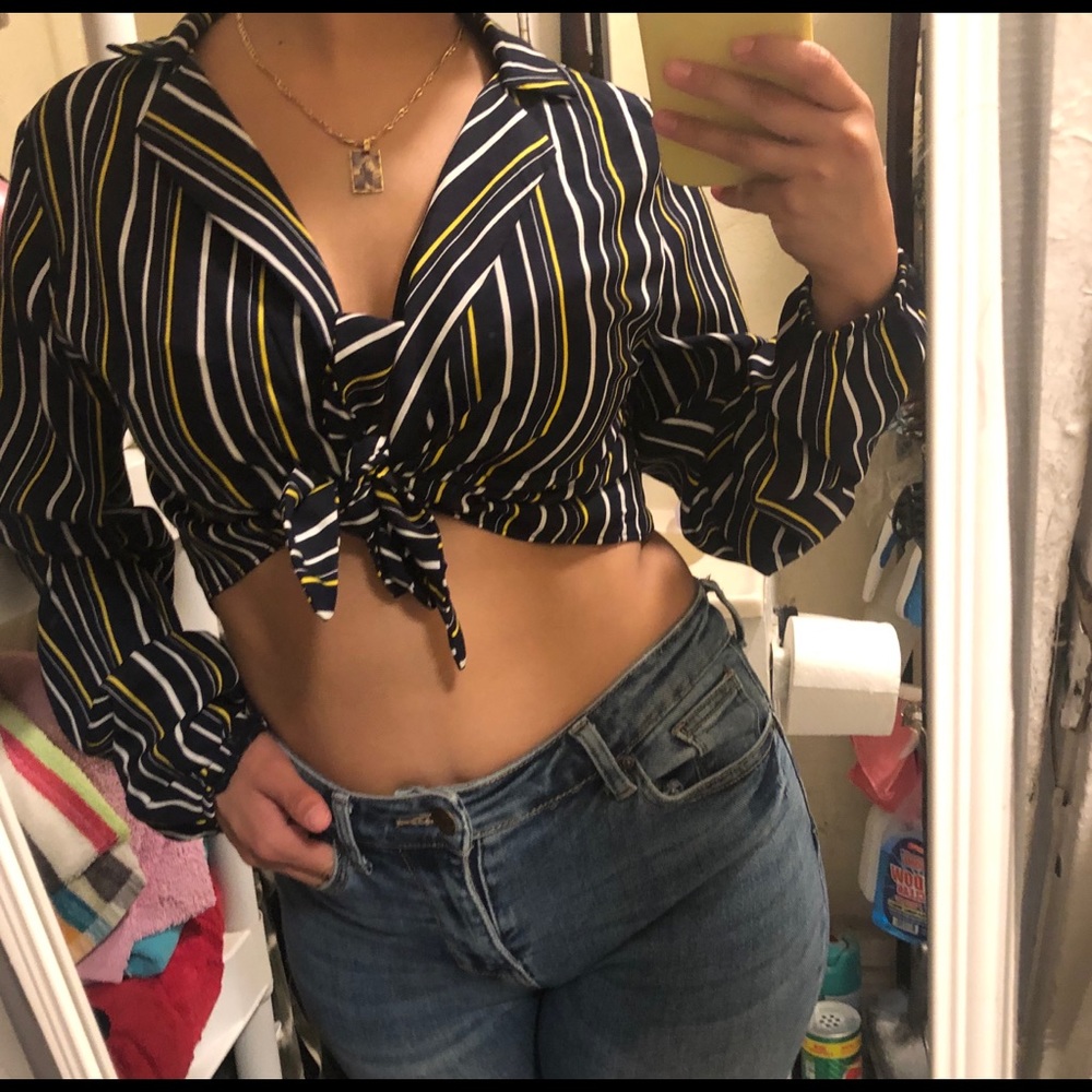 Long sleeve blouse